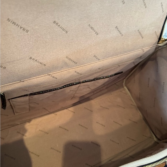 Black Ombré Brahmin Melbourne Collection Talulla Weekender Bag!  Gorgeous!!! - Picture 11 of 11